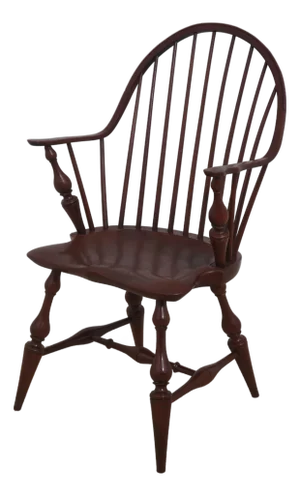 Dr Dimes Crackle Painted Finish Windsor Armchair
