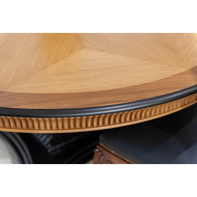 2020s Italian Round Dining Table For Sale - Image 5 of 6