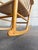 Paper In Style of Hans Wegner FDB Møbler Beechwood High Back Rocking Chair Danish Mid-Century Modern 1960s For Sale - Image 7 of 10