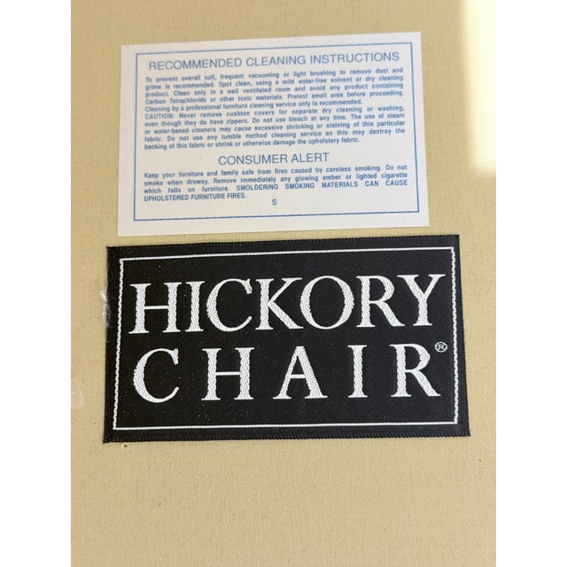 Hickory Chair Neutral Upholstered Track Arm Sofa For Sale - Image 10 of 10