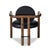 Four Hands Bria Chair, Heirloom Black Leather For Sale - Image 9 of 12