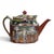 Patent Ironstone New Oval Teapot with Red Scale Conversation Decor, 1820-1830 For Sale - Image 12 of 12