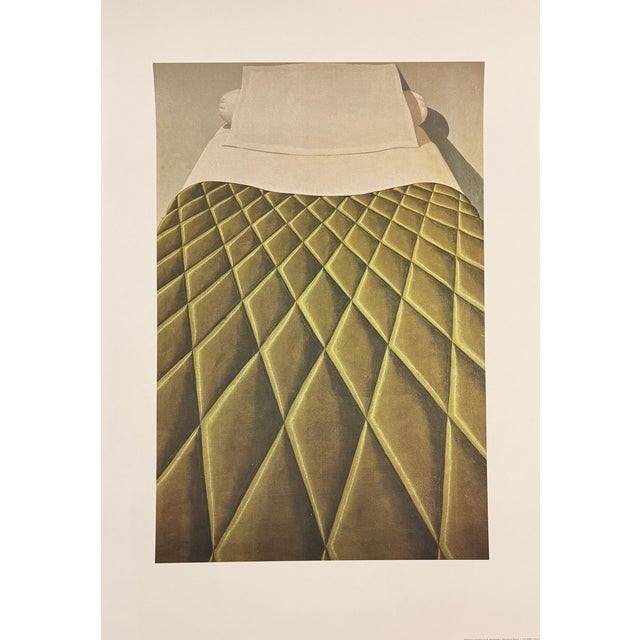 Domenico Gnoli (1933-1970), Green Bed Cover, 1969, Copyright Marzia Gnoli, 1994, Printed in the Netherlands For Sale - Image 6 of 12
