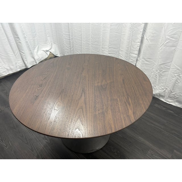Rh Aero Round Dining Table – 50" For Sale In Columbus - Image 6 of 18