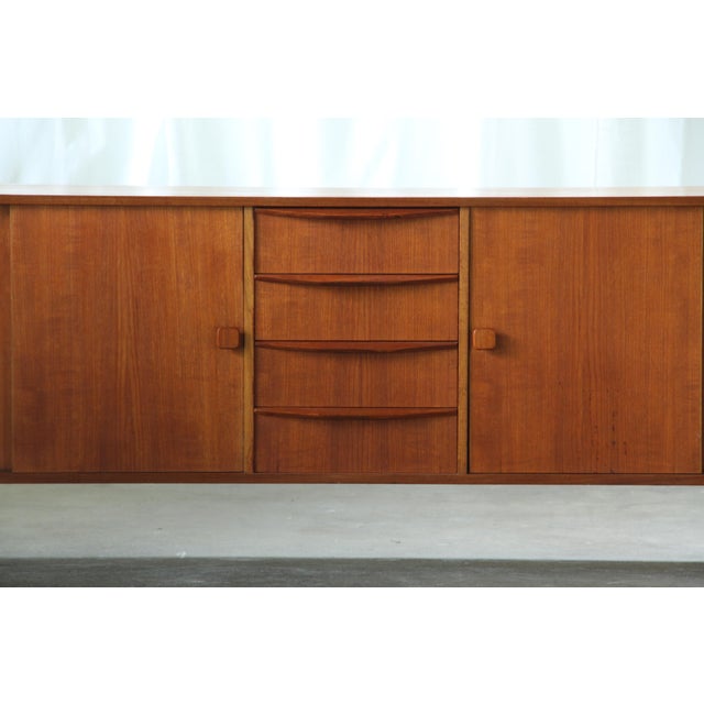 Mid-Century Modern Mid-Century Danish Lowboard in Teak, 1960s For Sale - Image 3 of 18