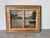 70's Vintage Tropical Needlepoint Landscape, Framed For Sale - Image 11 of 11