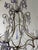 French Rare Lavender Purple Crystal Prisms Murano Beaded Chandelier Lilac 1930 For Sale - Image 4 of 9