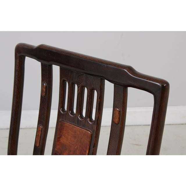 Wood Pair Vintage Chinese Rosewood Armchairs For Sale - Image 7 of 13