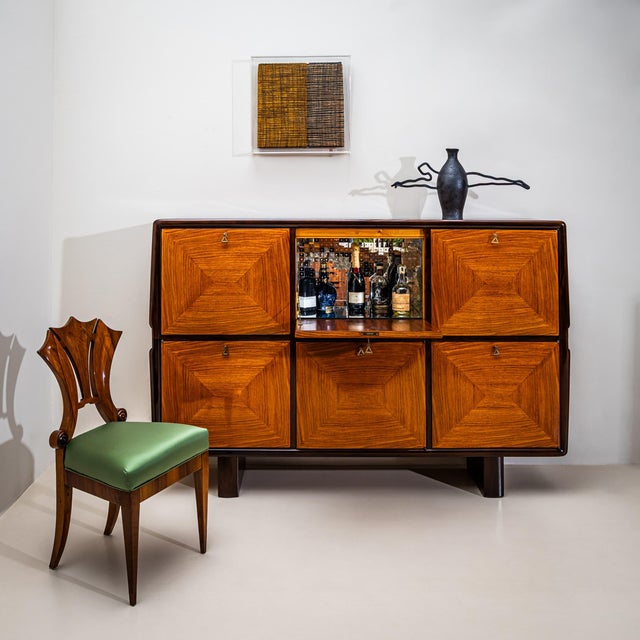 Highboard or Bar Cabinet, Italy, 1950s For Sale - Image 13 of 13