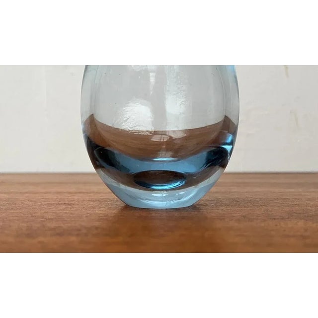 Mid-Century Danish Hellas Series Glass Vase by Per Lütken for Holmegaard, 1960s For Sale - Image 12 of 13