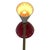 Silver Diabolo Desk Lamp on Marble Base from Stilnovo For Sale - Image 8 of 11