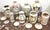 Set of 8 Italian Hand-Painted Apothecary Jars with Lids, Montelupo, Tuscany For Sale - Image 14 of 16