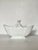 Vintage Milk Glass Daisy & Button Basket For Sale In Jacksonville, FL - Image 6 of 8
