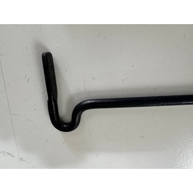 Vintage Brass and Iron Fireplace Set For Sale In Providence - Image 6 of 12