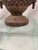 American Antique Cast Iron Flower Basket Doorsop For Sale - Image 3 of 8