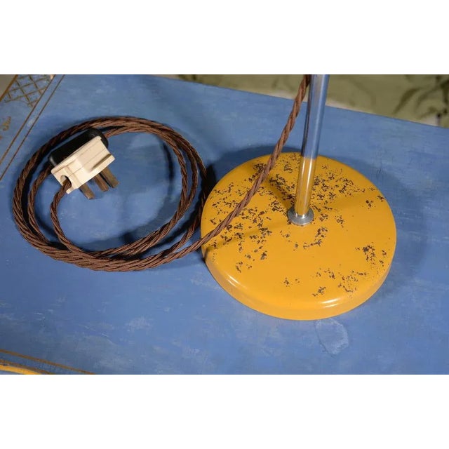 Mid-Century Adjustable Yellow Table Lamp from Starlux, Netherlands, 1965 For Sale - Image 4 of 5