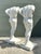 Vintage Grand Tour Painted Concrete Hercules Pedestal- a Pair For Sale - Image 9 of 12