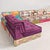 Mah Jong Modular Sofa in Satin, Velvet and Cotton by H. Hopfer for Roche Bobois feat. Missoni, 2000s. Set of 21 For Sale - Image 10 of 18