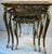 Italian Vintage Italian Florentine Gilt Wood Nesting Tables - Set of 3 For Sale - Image 3 of 10