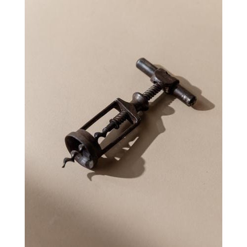 Metal Vintage Metal Corkscrew, 1930s For Sale - Image 7 of 11