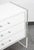 Mid Century Modern Chest Drawers Dresser 3 Drawer Lucite White 1970s Retro MCM For Sale - Image 9 of 11
