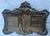 French Art Nouveau Figural Brass Double Inkwell Desk Set For Sale - Image 4 of 10