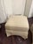 Contemporary Pair of Neutral Upholstered Ottomans For Sale - Image 3 of 5