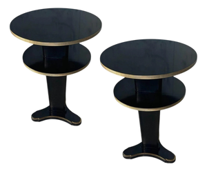 Topsy Turvy Accessory Tables by Chaddock, Set of 2