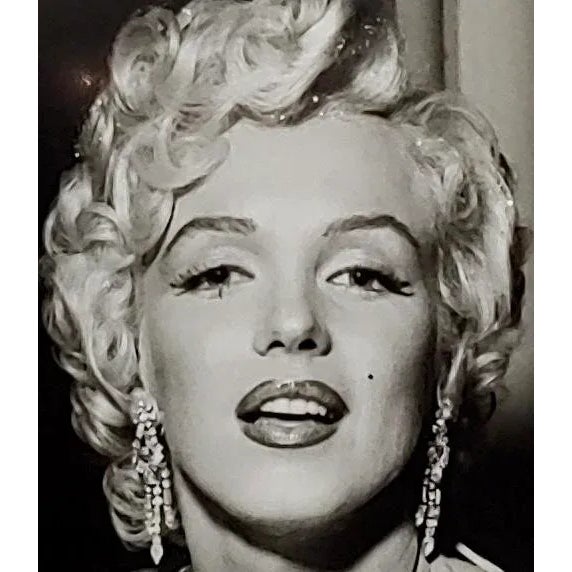 Marilyn Monroe at a 1950s Hollywood Gala Party-Original Photograph by Murray Garrett For Sale In Los Angeles - Image 6 of 11