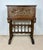 1940s Spanish Carved Wood Bargueño with Figural Decoration, 1940 For Sale - Image 5 of 14