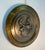 Art Deco Decorative Brass Plates, 1940s, Set of 2 For Sale - Image 4 of 7
