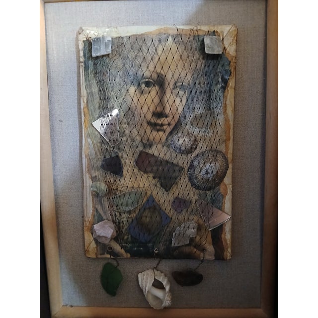 1990s F-012 Sas Colby "My Renaissance" Mixed Media Portfolio (1996) – Framed Art, Dream Book, & Trunk For Sale - Image 5 of 14