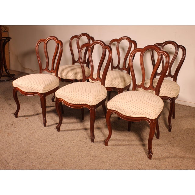 Napoleon III Chairs, Set of 6 For Sale - Image 13 of 13