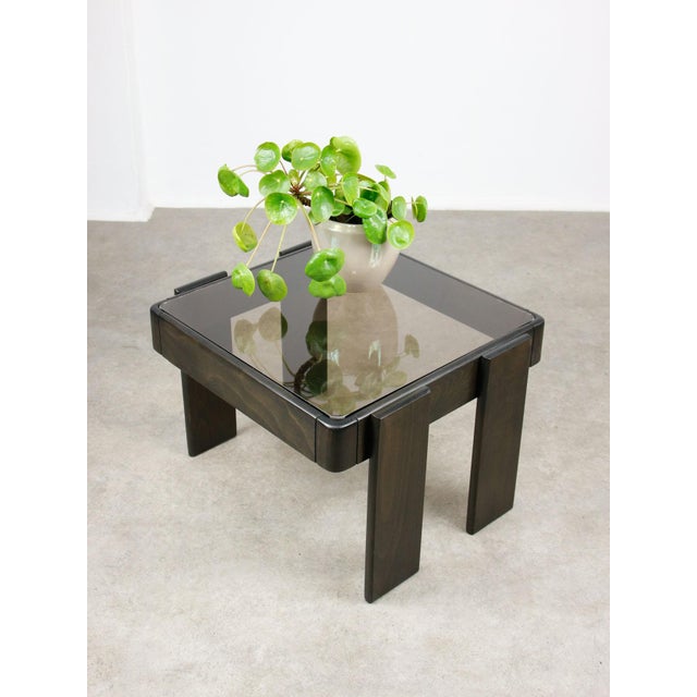 Small Vintage Coffee Table by Gianfranco Frattini, 1970s For Sale - Image 13 of 13