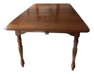1960s Gorgeous Mid-Century Colonial Revival Solid Cherry Table