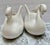 Vintage White Ceramic Swan Planters, a Pair For Sale - Image 4 of 10