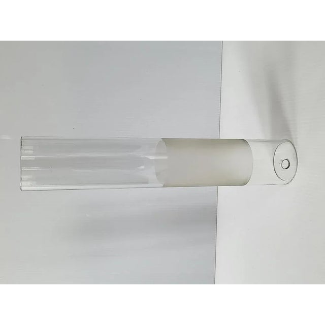 Metal Mid-Century Table Lamp in Steel & Glass, 1950s For Sale - Image 7 of 13