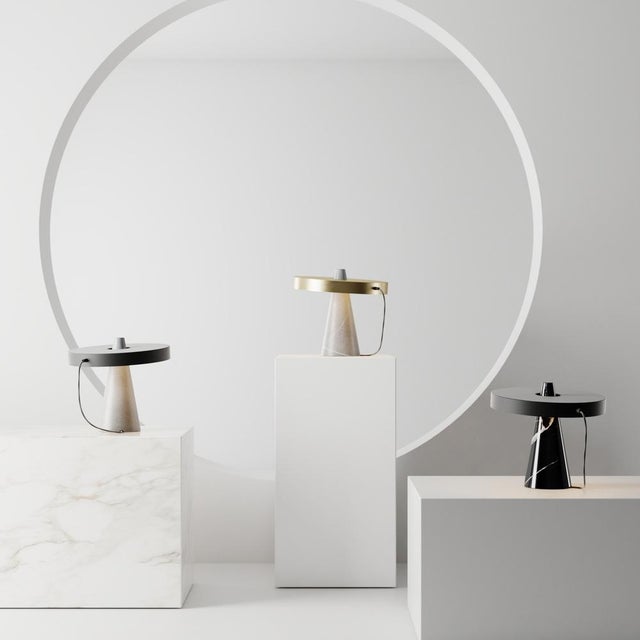 Metal ED39.08 Table Lamp by Edizioni Design For Sale - Image 7 of 9