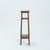 Art Deco Plant Stand Wooden Pedestal, the Netherlands, 1920s For Sale - Image 4 of 4