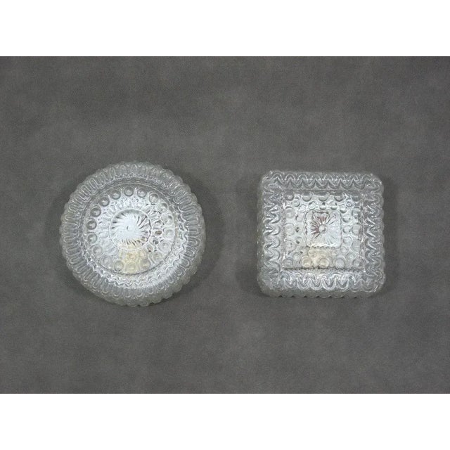 Wall Lights in Glass, 1970s, Set of 2 For Sale - Image 10 of 10