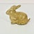 Hollywood Regency Mid-Century Hollywood Regency Boho Chic Brass Bunny Figurine. For Sale - Image 3 of 13