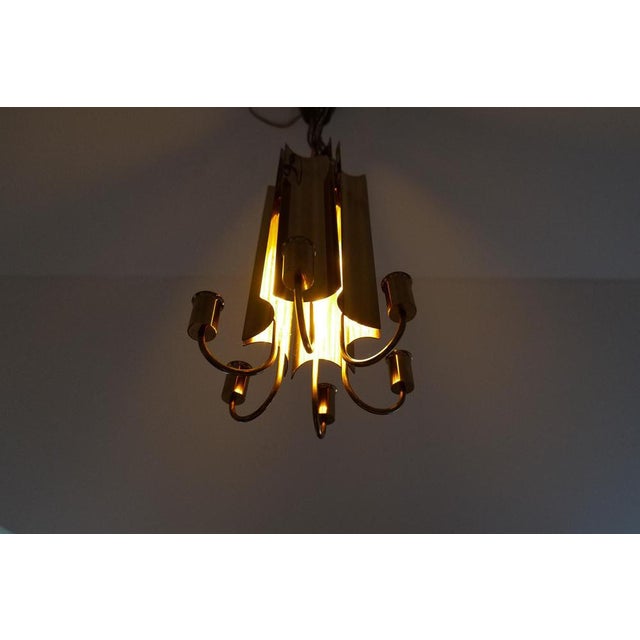 Reflex Pendant Light in Brass by Pierre Forssell for Skultuna, Sweden, 1960s For Sale - Image 17 of 18