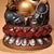 Metal Late 19th Century Polychrome Bronze Maitreya Buddha Statue, 3.8kg For Sale - Image 7 of 9