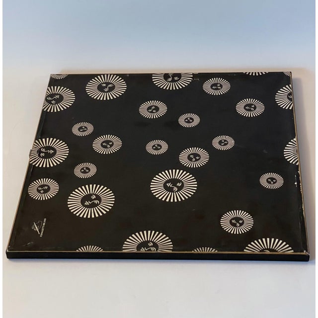 Black Fornasetti Tema E Variazioni Limited Edition Silk Screen Print 1/100 For Sale - Image 8 of 9