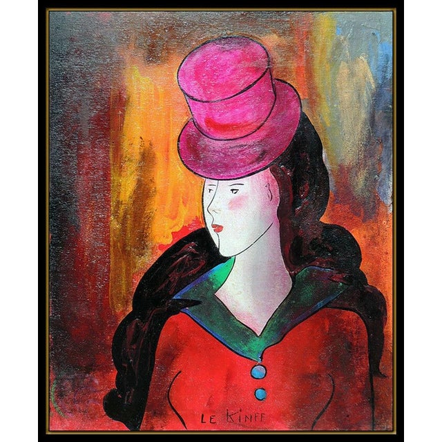 Message us to inquire about custom framing options! (Included for free with every purchase) This painting is of impressive...