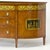 Wood 19th Century George III Style Painted Satinwood Demi-Lune Commode/Credenzas For Sale - Image 7 of 11