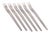 Dinner Forks in Stainless Steel by Arne Jacobsen for Anton Michelsen, 1960s, Set of 6 For Sale