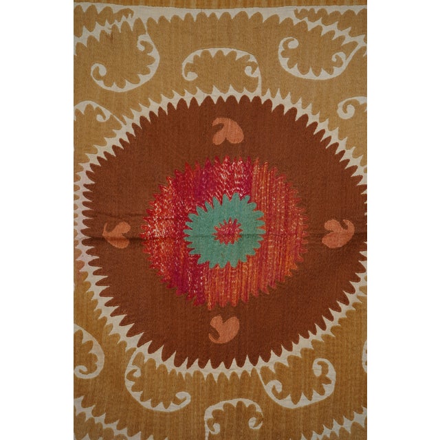 Suzani Wall Hanging - Tribal Textile For Sale - Image 10 of 12