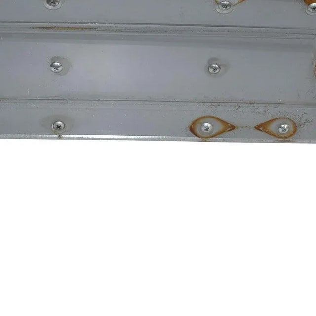 Transparent Dorothy Thorpe Hollywood Regency Lucite and Chrome Waterfall Magazine Rack For Sale - Image 8 of 8