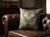Green Medusa Medallion Jacquard Pillow Cover For Sale - Image 4 of 9